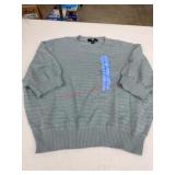 Frye Light Blue Knit Sweater, Size Large