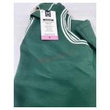Green Sandwash Pique Polo Dress, Size S