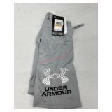 Youth small Under Armour Gray Tech Logo Shorts