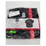 Black Tencel Camp Shirt, Size XS
