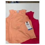 2-Pack Moisture-Wicking Active Tanks, Size L