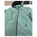 Green Hooded Women