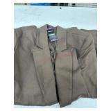 Express XXL Brown Ponte Blazer