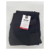 Black High-Rise Ankle Leggings, XL