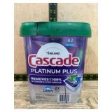 Cascade Platinum Plus Dishwasher Pods, 82-Count