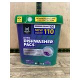 Dishwasher Detergent Pods with 110 Count