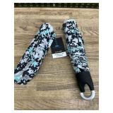 Compact Floral Print Umbrellas