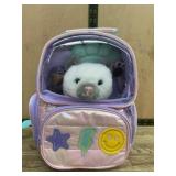 Kids' Backpack with Plush Cat Toy and Accessories