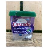 Cascade Platinum Plus Dishwasher Pods, 82 Count