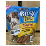 Purina Busy Beggin' Twist'd Dog Chews, 18 Pieces