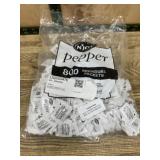 Bag of 800 Individual Pepper Packets