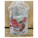 Package of 16 oz Clear Plastic Cups (132 Count)