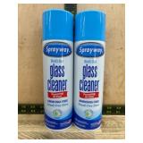 Sprayway Glass Cleaner, Ammonia-Free, Two Cans