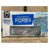 300 Clear Plastic Forks