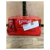 Lindsay Large Black Ripe Pitted Olives, 8-Pack