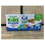 Orgain Kids Protein Shake, Vanilla, 18-Pack