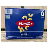 Barilla Classic Elbow Pasta, 6 Boxes