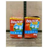 Bounce Select-A-Size Dryer Sheets, Pack of 2