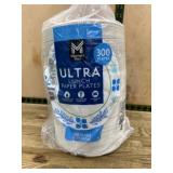 Pack of 300 Disposable Lunch Paper Plates