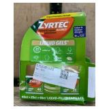 Zyrtec Liquid Gel Allergy Capsules, 65-Count