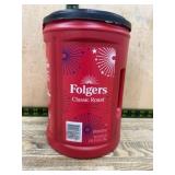 Ground Coffee, Folgers Classic Roast, Red Containe