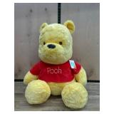 Large Plush Bear with Red Shirt