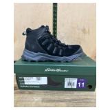 Men's Black Outdoor Hiking Boots, Size 11