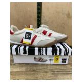 Women's Sneakers, Red Multi, Size 8