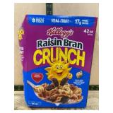 Kellogg's Raisin Bran Crunch Cereal Box