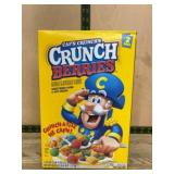 Cap'n Crunch Crunch Berries Cereal Box