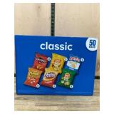 Variety Pack of Assorted Snack Chips, 50 Bags