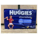 Huggies Overnites Diapers Size 7, Pack of 34