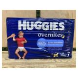 Huggies Overnites Diapers, Size 7, 34 Count