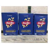 Barilla Elbows Pasta, Three 1 lb Boxes