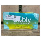 Bubly Sparkling Water, Coconut Pineapple, 8-Pack
