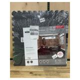 Reversible Gym Flooring Tiles, 6-Pack