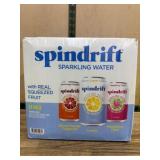 Spindrift Sparkling Water Variety Pack, 24 Cans