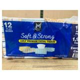 12 Boxes of 2-Ply Premium Facial Tissue