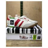 Women's Sneakers, Red/White, Size 7