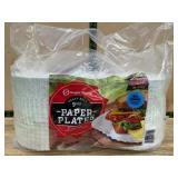 Pack of Heavy-Duty 9-Inch Paper Plates