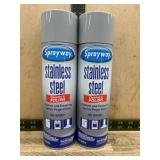 Sprayway Stainless Steel Cleaner and Polish, 2-Pac