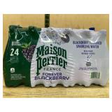 24-Pack Blackberry Flavored Sparkling Water