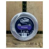 Chinet Crystal Dessert Plates, Set of 30