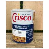 Crisco All-Vegetable Shortening Tin