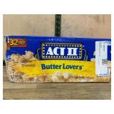 Act II Butter Lovers Microwave Popcorn, 32 Bags