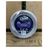Chinet Crystal Dessert Plates, 30-Pack