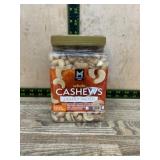 Whole Lightly Salted Cashews in Plastic Jar