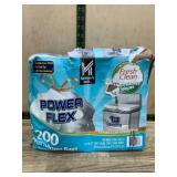 Power Flex Kitchen Trash Bags, 13 Gallon, 200 Coun