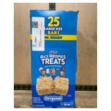 Kellogg's Rice Krispies Treats, 25 Bars