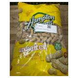 Hampton Farms Unsalted Roasted Peanuts
